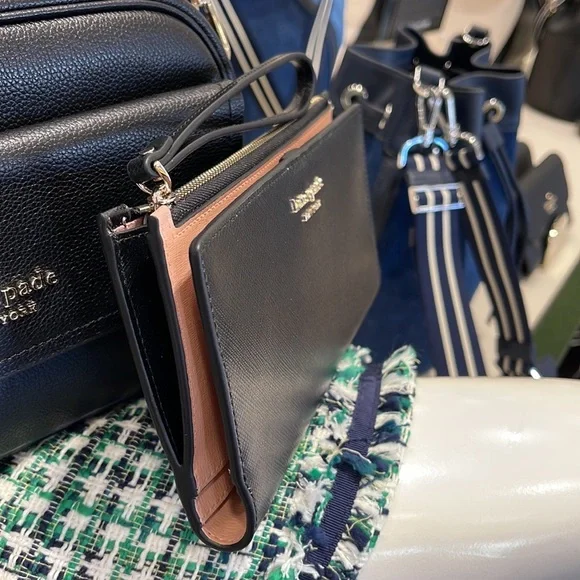 Kate Spade Spencer Continental Wristlet 
Black - Picture 3 of 16